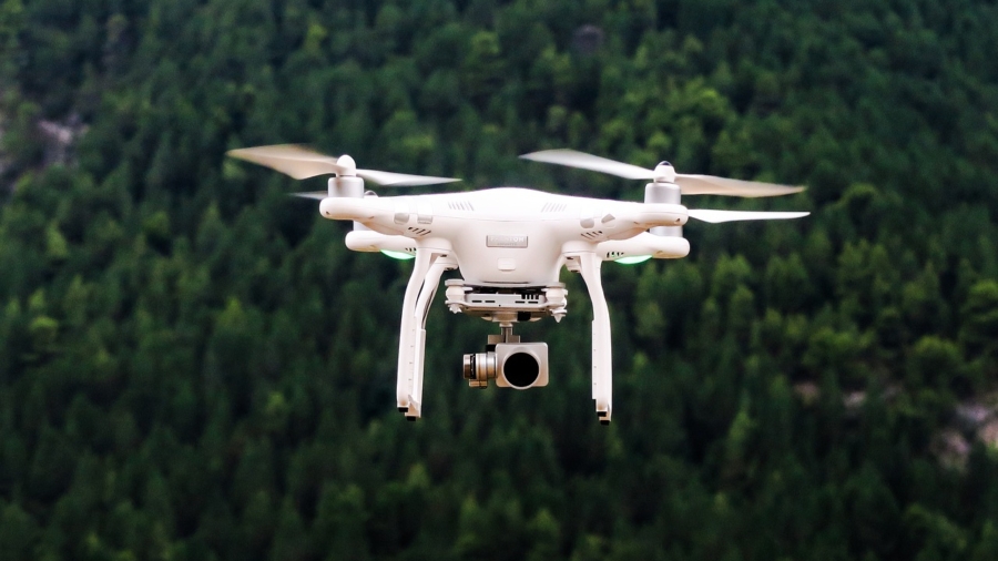 Drone Photography an aerial view of a beautiful landscape