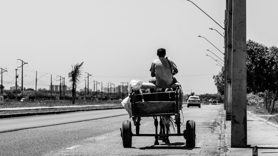 A striking Black and White Photography capturing the essence of everyday life